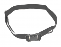 Ремень брючный,  пряжка фастекс, кольцо для подвеса, ширина 38 мм, длина до 115 см, цв. чёрный