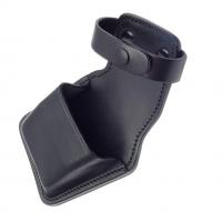 Чехол поясной для электрошока МАРТ серии "Каракурт", чёрная кожа
