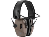 Наушники активные ShotTime 32 стрелковые, NRR 23 dB, вход AUX 3,5 мм, цвет  Tan (EST-32T)