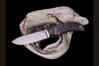 Нож разделочный Кабанчик сталь Х12МФ, рукоять стабилизированная карельская берёза