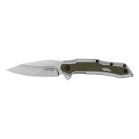 Нож складной Kershaw 1369 Salvage сталь 8Cr13MoV, замок Frame-Lock, Stonewashed