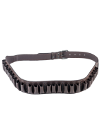 Патронташ открытый 20 кал., кожа, цвет коричневый (190230035)