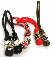 Темляк с бусиной "Японский демон"