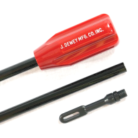 Шомпол DEWEY для гладкоствольных калибров, односекционный, резьба 5/1бх27  (D34SC1)