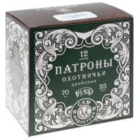 Патрон 12/70 №0000 32 г "Русь" СКМ