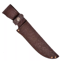 Ножны с рукояткой, длина клинка 21 см, цвет тёмно-коричневый (6147)