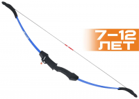 Лук детский классический Centershot Spirit синий, 11# (5 кг)