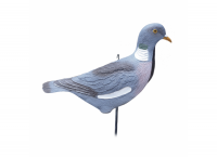 Чучело подсадное "Голубь Вяхирь" активный - полукорпусной, крепеж на палку, пластик, матовый окрас (IM 26-00U)