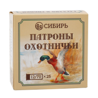 Патрон 12/70 №3 32 г Premium Сибирь (г.Новосибирск) 