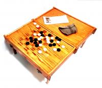 Набор подарочный "Пикник Шашки" - столик и приборы на 5 персон