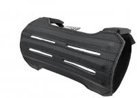 Крага охотничья Centershot 19 см, кожа, цвет чёрный (CSK-19BK)