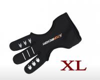 Перчатка для стрельбы из лука TopArchery неопрен, цвет чёрный, р.XL (9-10 см)