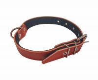 Ошейник №10 двойная кожа люкс Б.М. 22 см (0051796)