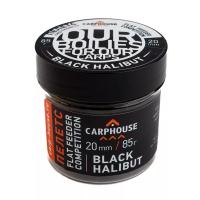 Пеллетс насадочный Carp House Black Halibut 20 мм (банка)