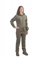 Костюм женский летний Лоза / хлопок-нейлон / олива (р.48-50/158-164) (270534331)