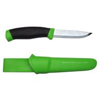 Нож Morakniv Companion Green, нержавеющая сталь, цвет зеленый (12158)