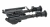 Сошки Vecror Optics Carbon Fiber 6-9"  на планку Weaver/антабку, 15-23 см, облегченные (RSCFP-06)