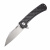 Нож складной CJRB J1901-CF Talla сталь D2, рукоять Carbon fiber, замок Liner-Lock, клинок Stone Wash