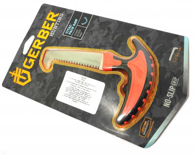Пила охотничья GERBER Vital Pack сталь SK5, лезвие 8,6 см, вес 76,5г (31-002741)