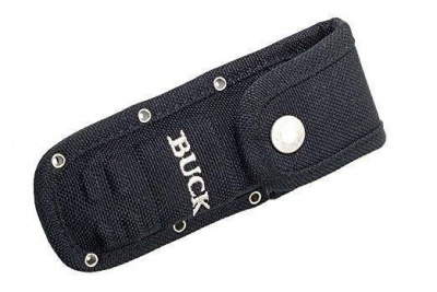 Нож складной Buck Folding Alpha Hunter 0279BKS-B сталь 420HC, рукоять чёрный каучук, замок Liner-Lock, закалка BOS