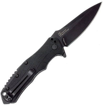 Нож складной полуавтоматический Kershaw 1987 Tactical 3,0 сталь 8Cr13MoV, рукоять GRN, замок Liner-Lock, Black Oxide