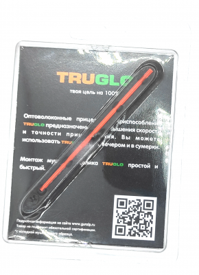 Мушка МР-153 оптоволоконная красная TRUGLO (А-013871)