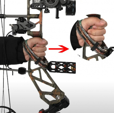 Вязочка для лучного стабилизатора AMEYXGS Wolfman Camo, неопрен