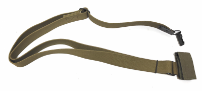 Ремень РАС-У специальный ППШ, АКС-74А, Сайга-МК-03 х/б ХАКИ - петля, 1-точка (SP2349)