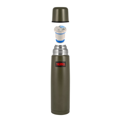 Термос для напитков THERMOS FBB-750 AG 0,75L , тепло/холод 18/24 ч, цвет Army Green (673466)