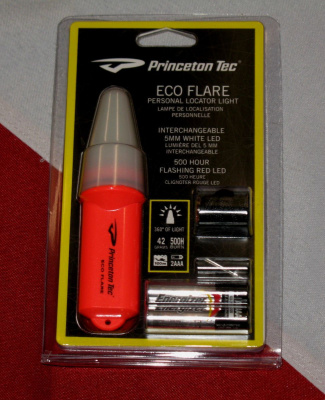 Фонарь сигнальный светодиодный для дайвинга Princeton Tec ECO FLARE ROCKET RED 10 люмен (EF-2-RR)
