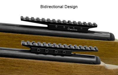 Адаптер UTG Picatinny на призму 9-11мм с выносом, универсальный  (MNT-DTW145)