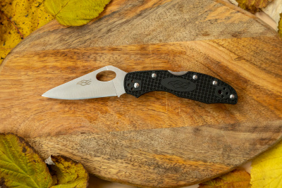 Нож складной Ganzo Firebird F759M-BK сталь 440С, рукоять чёрный нейлон, замок Back Lock (Эндура 4P)
