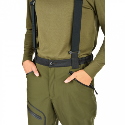 Костюм демисезонный "Сапсан I" из мембранной ткани softshell, хаки (98161-6)