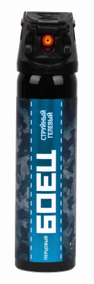 Газовый баллон (средство самообороны) Боец  струйный гелевый 100 мл.