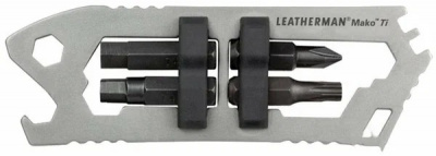 Мульти-Ключ Leatherman MAKO Ti (831683) - 12 функций для обслуживания велосипеда