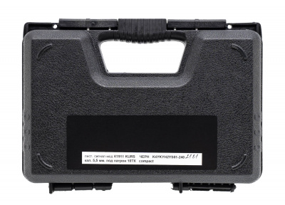 Пистолет сигнальный К 1911 KURS Compact (Colt 1911) кал.5,5 мм под патрон 10ТК, цв.чёрный