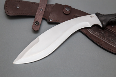 Мачете №5 "КУКРИ", сталь 65х13, рукоять Elastron (65821)
