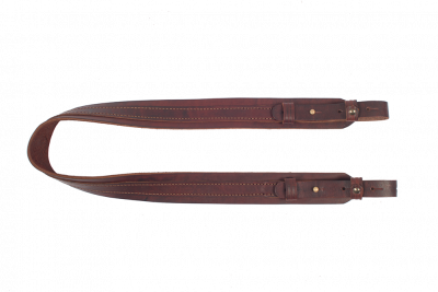 Ремень погонный Хольстер 25 лет, кожа,  коричневый (231630000)