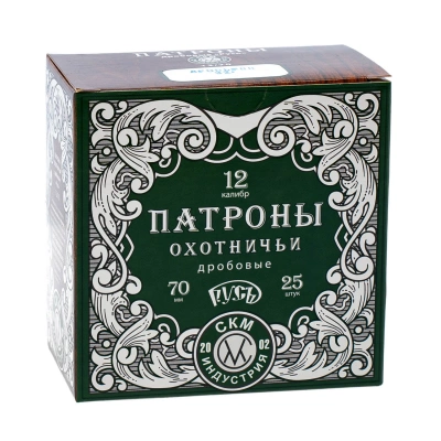 Патрон 12/70 №00 32 г "Русь" СКМ