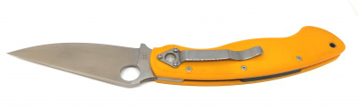Нож складной Steel Claw "Боец-3" сталь D2, рукоять G10, замок Liner-Lock, цвет жёлтый