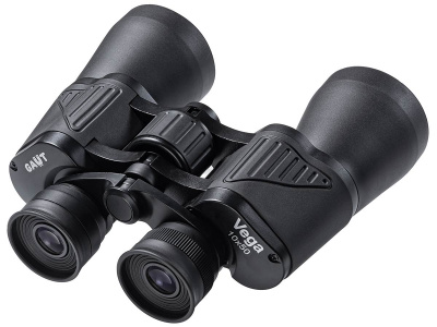 Бинокль GAUT Vega 10x50, Porro-призмы BK7, цвет чёрный, 800г (GV1050B)