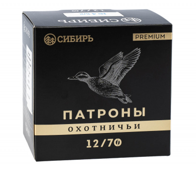 Патрон 12/70 №5 32 г Premium Сибирь (г.Новосибирск)