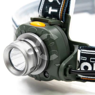 Фонарь налобный Сибирский Следопыт "Луч-М" 1 LED Белый свет до 250 метров, аккумулятор 1x18650 Li-Ion (PF-PFL-HL50)