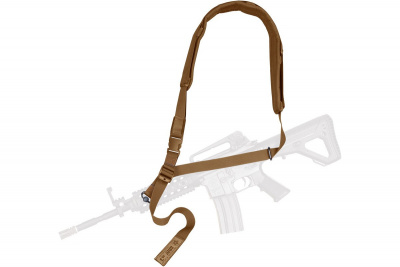 Тактический оружейный ремень "ДОЛГ-М3" (чёрный) быстросъемный под QD антабки  