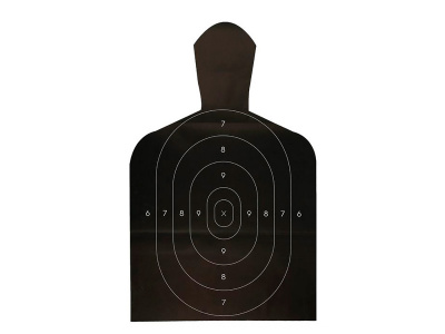 Мишень №1Г "Поясная фигура" 550х870 мм 