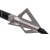 Наконечник охотничий OZ 3-blade Broad Head 125 gr - цв.красный