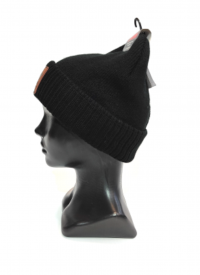 Шапка Alaskan Hat Beanie черная L, 52-54 (AWC037BL)