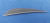 Оперение натуральное MILAEM 3" Parabol RW-Grey вес 0,18 г, длина 7,92 см, высота 1,13 см
