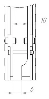 Планка Weaver ВОМЗ на ИЖ-27/ТОЗ-34 МВЖИ 305659.011