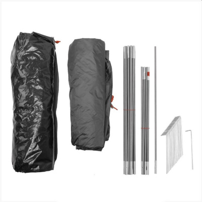 Палатка двухместная TORINO-2 Premier Fishing (210х160х130см, тамбур, тент, антимоскит.) (PR T-2-GR)